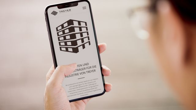 Treyer Website mobile