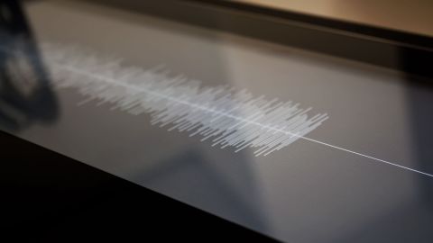 Digitale Anzeige einer grafischen Darstellung für eine Uhrenanwendung auf dunklem Bildschirm.